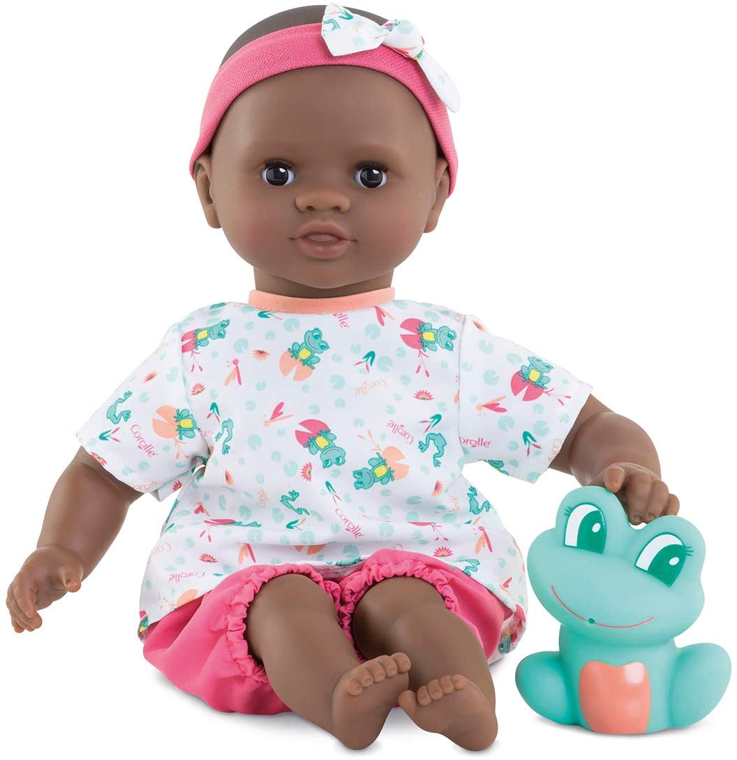 COROLLE 100520 BAMBOLA BEBE' BAIN ALYZEE GRENOUILLE CM.30