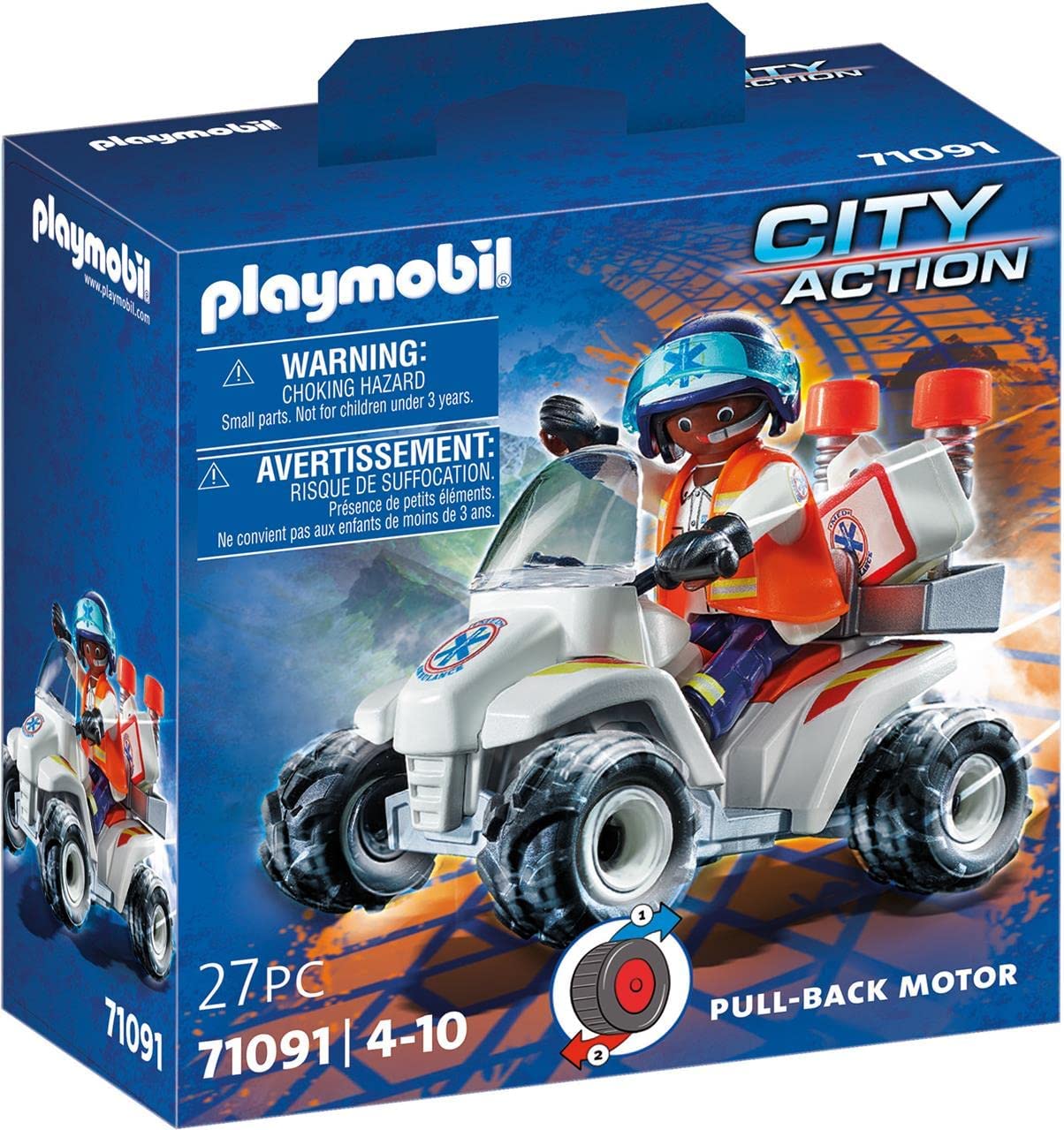 PLAYMOBIL 71091 QUAD RESCUE