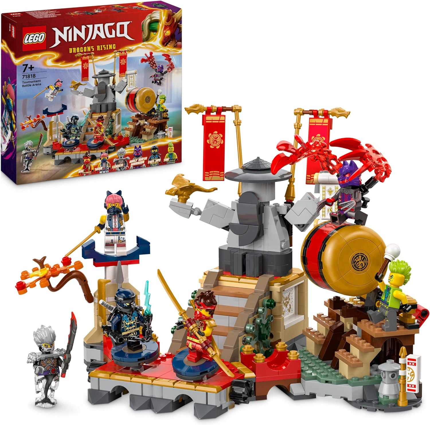LEGO 71818 TORENO ARENA DI BATTAGLIA NINJAGO