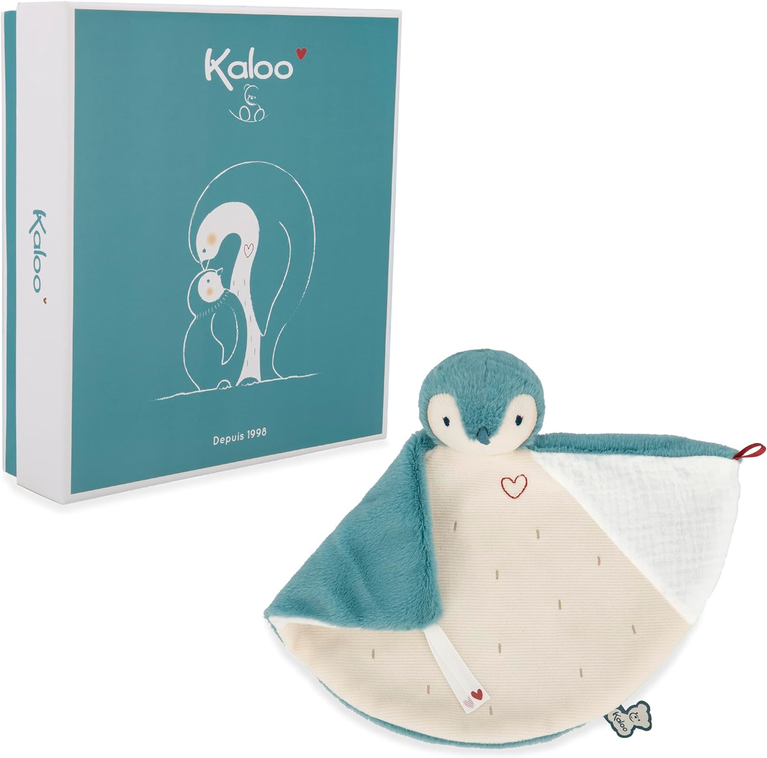 KALOO 212009 DOUDOU PINGUINO VERDE