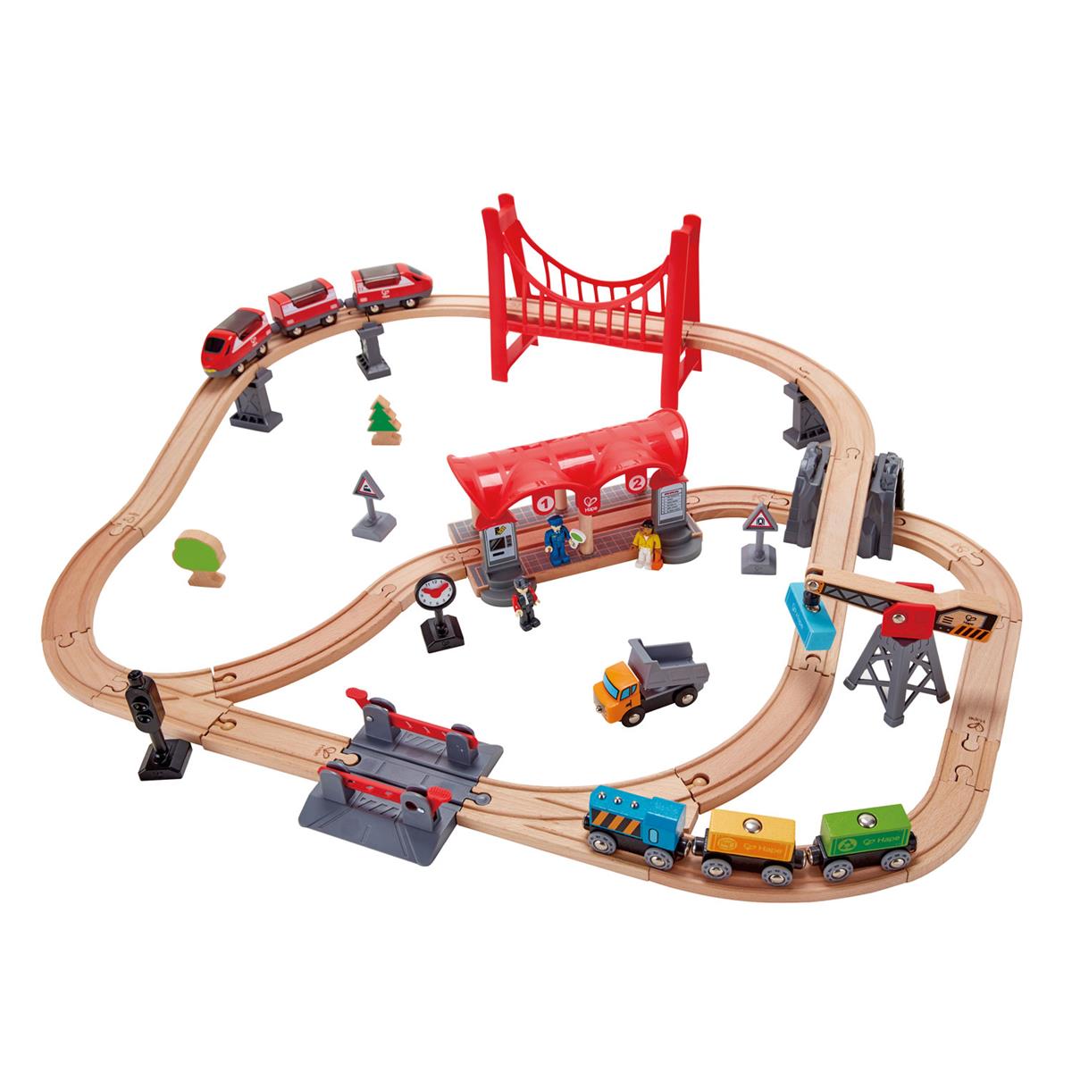 HAPE E3730 SET FERROVIA DI CITTA' TRAFFICATA