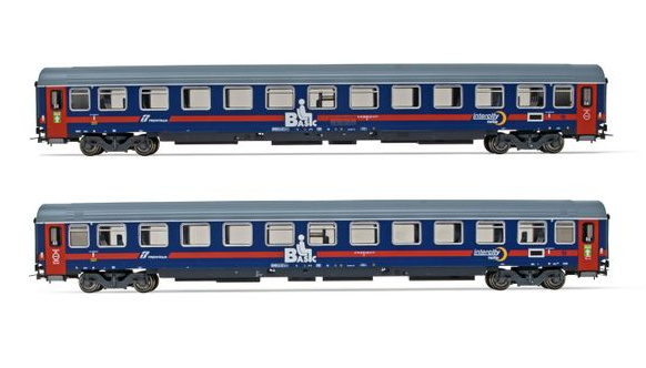 HORNBY HR4357 FS SET DI 2 CARROZZE UIC-Z1