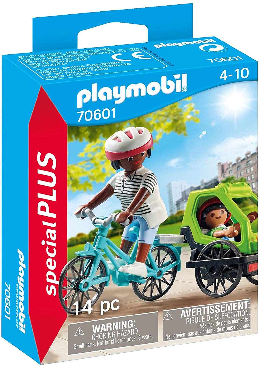 PLAYMOBIL 70601 MAMMA CON BICICLETTA