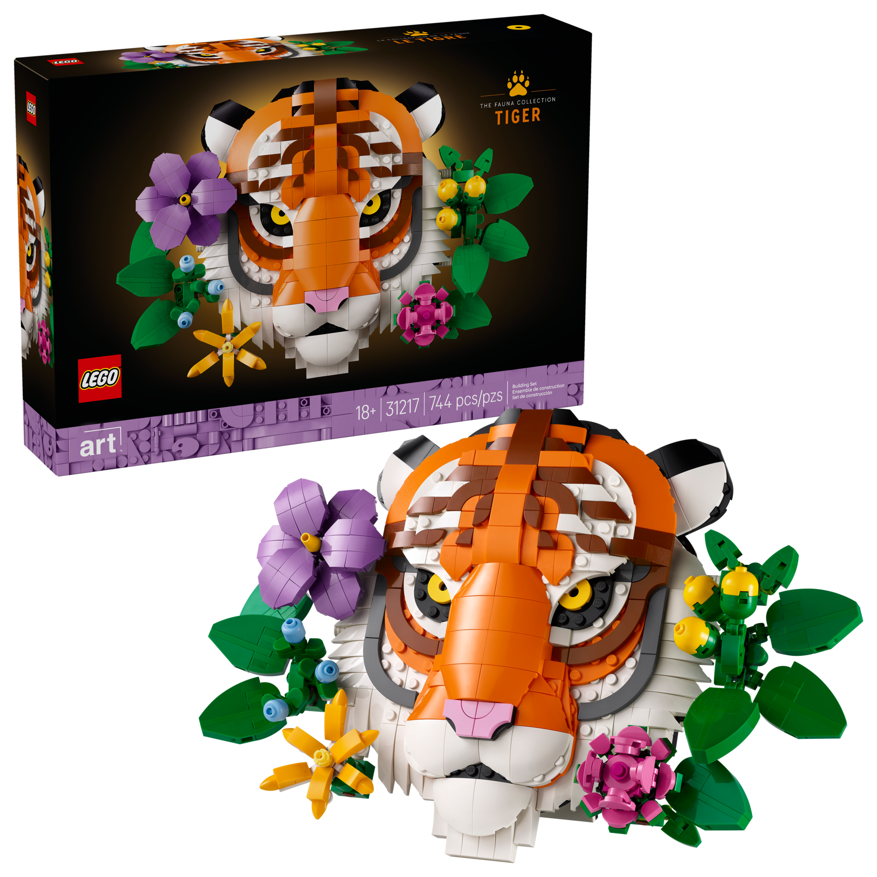 LEGO 31217 COLLEZIONE ANIMALI TIGRE ART
