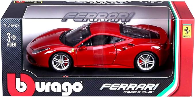 BURAGO 90595GTB FERRARI 488 GTB SCALA 1/24