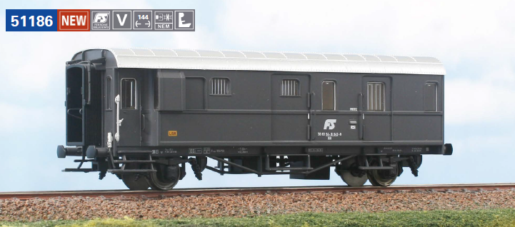 ACME 51186 BAGAGLIAIO POSTA FS TIPO 1952R