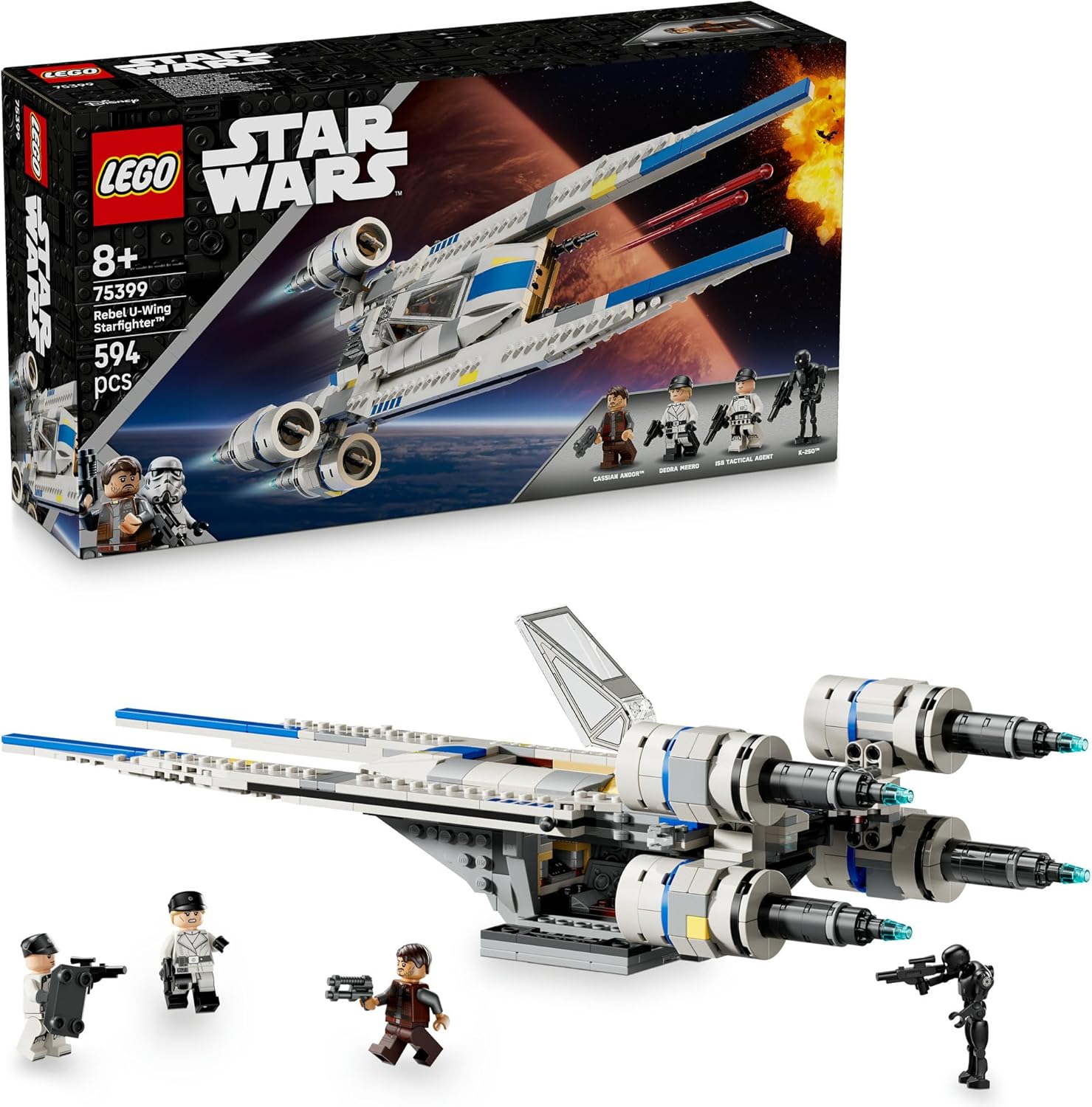 LEGO 75399 U-WING STARFIGHTER RIBELLE STAR WARS