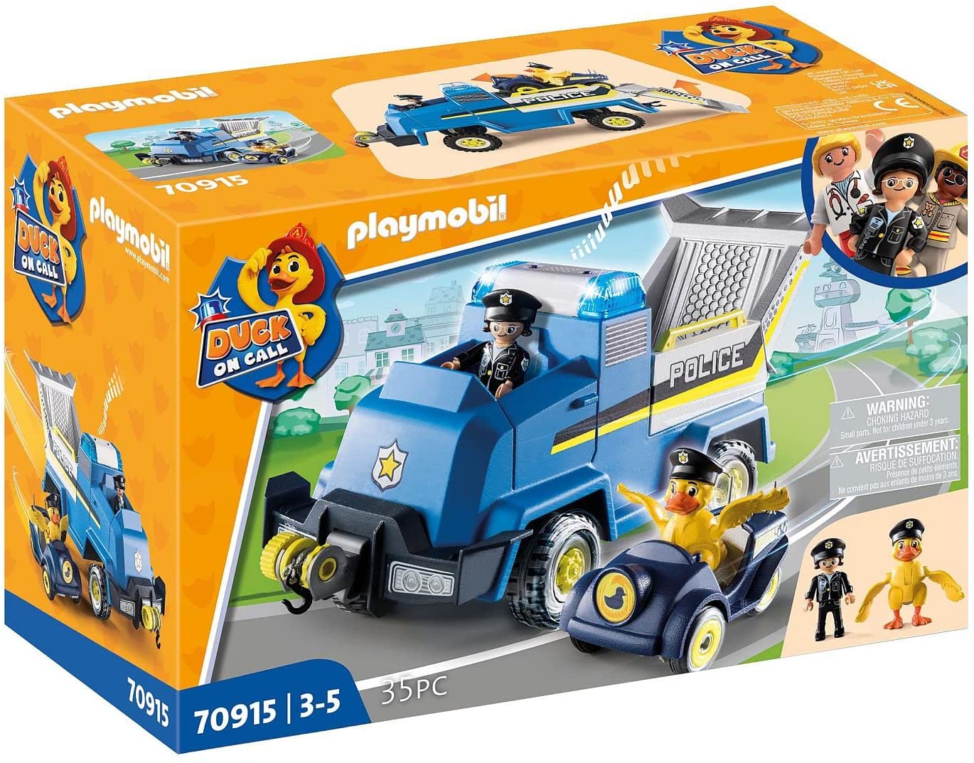 PLAYMOBIL 70915 VEICOLO DI SOCCORSO DELLA POLIZIA