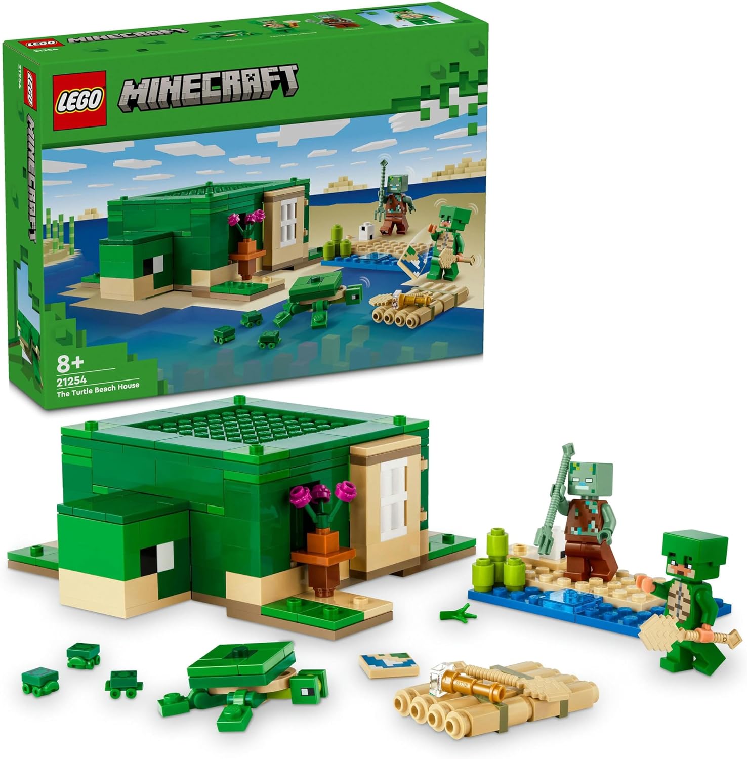 LEGO 21254 BEACH HOUSE DELLA TARTARUGA MINECRAFT