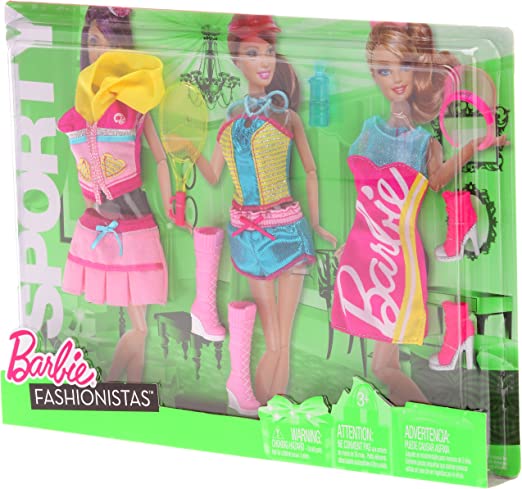 MATTEL T7490 ABITI BARBIE LOOK DA GIORNO