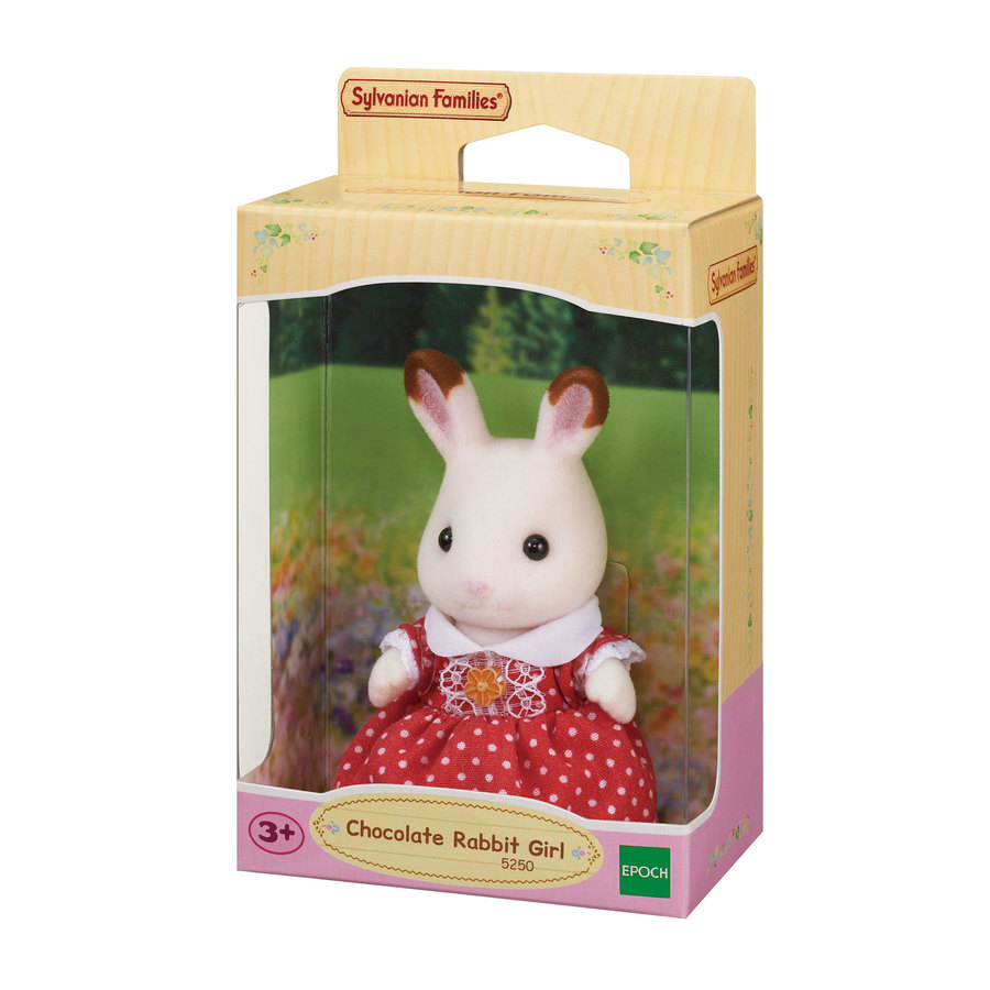 SYLVANIAN FAMILIES 5250 RAGAZZA CONIGLIO CIOCCOLATO