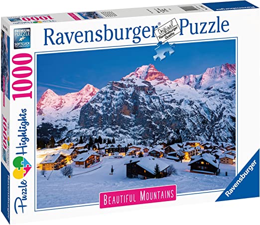 RAVENSBURGER 17316 PUZZLE DA 1000 PZ. BERNER OBERLAND MURREN