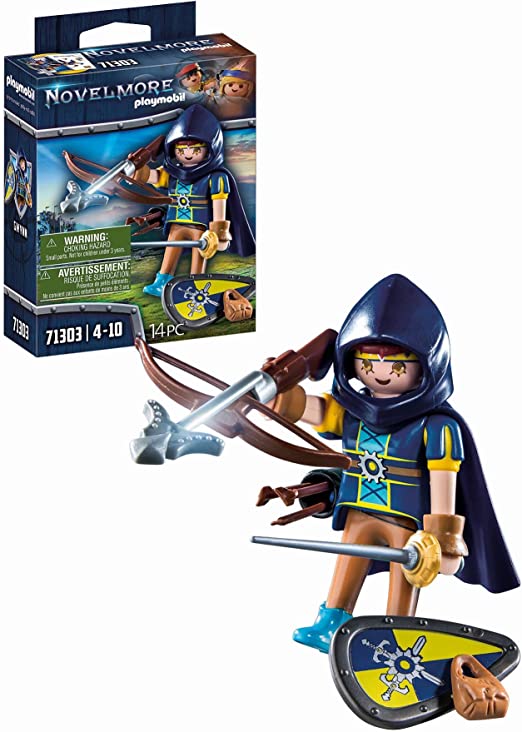 PLAYMOBL 71303 NOVELMORE GWYNN CONA TTREZZATURA DA COMBATTIMETNO