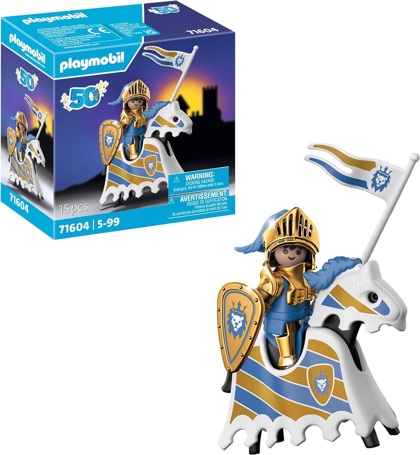 PLAYMOBIL 71604 IL CAVALIERE DEL 50^ ANNIMERSARIO