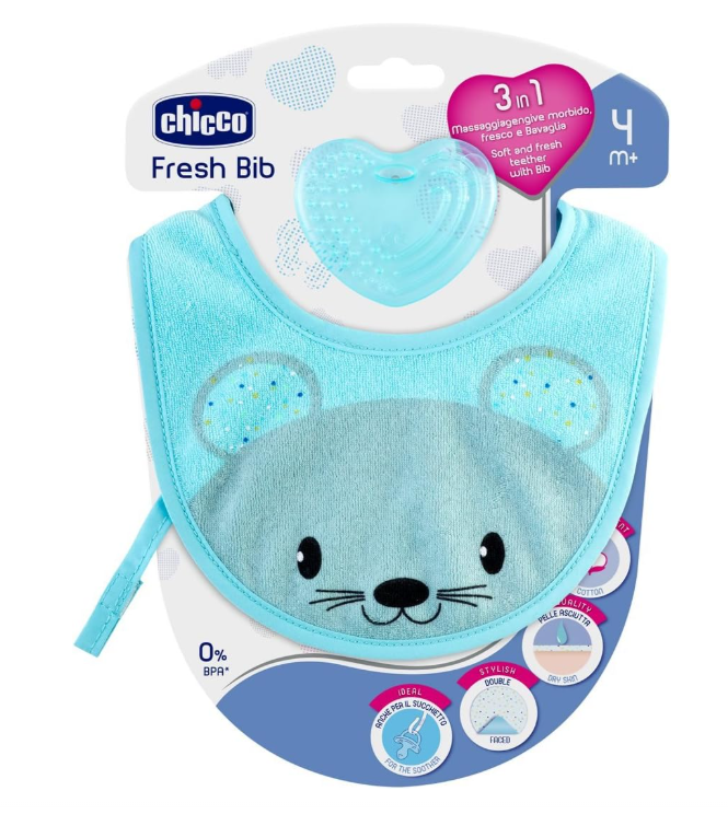 CHICCO FRESH BIB MASSAGGIAGENGIVE BIMBO