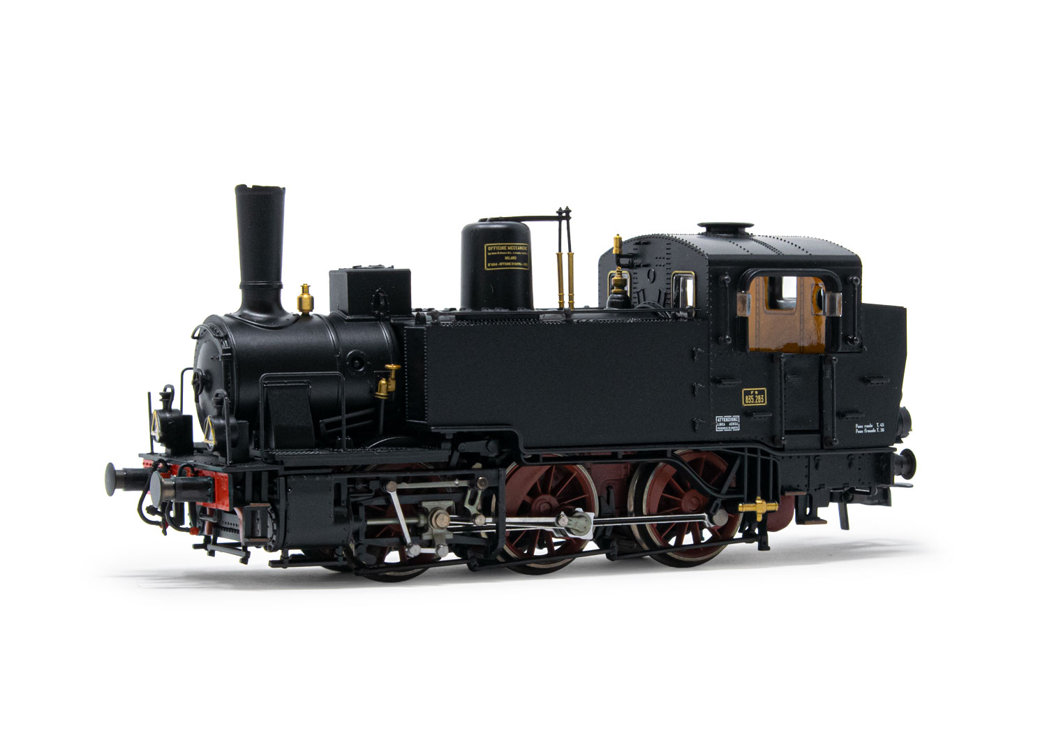 HORNBY HR2788S FS DCC SOUND LOCOMOTICA A VAPORE GR 835 FANALI A PETEROLIO, CASSE ACQUA SALDATE