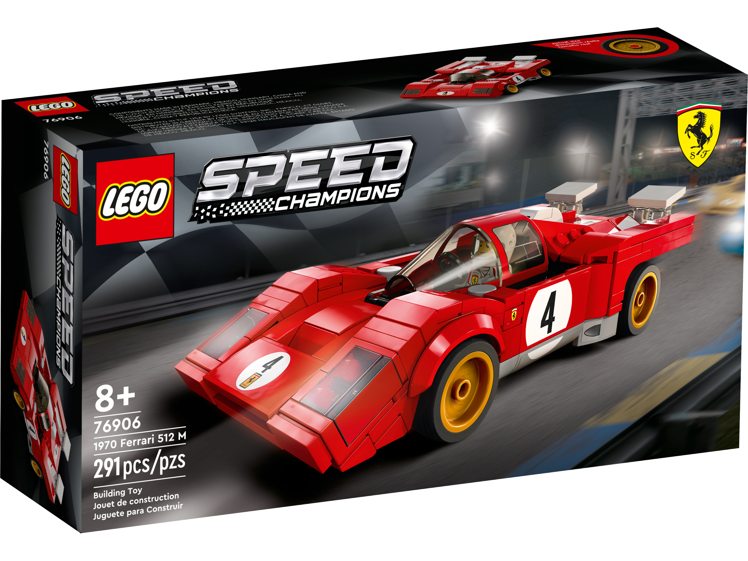 LEGO 76906 1970 FERRARI 512 M SPEED CHAMPIONS