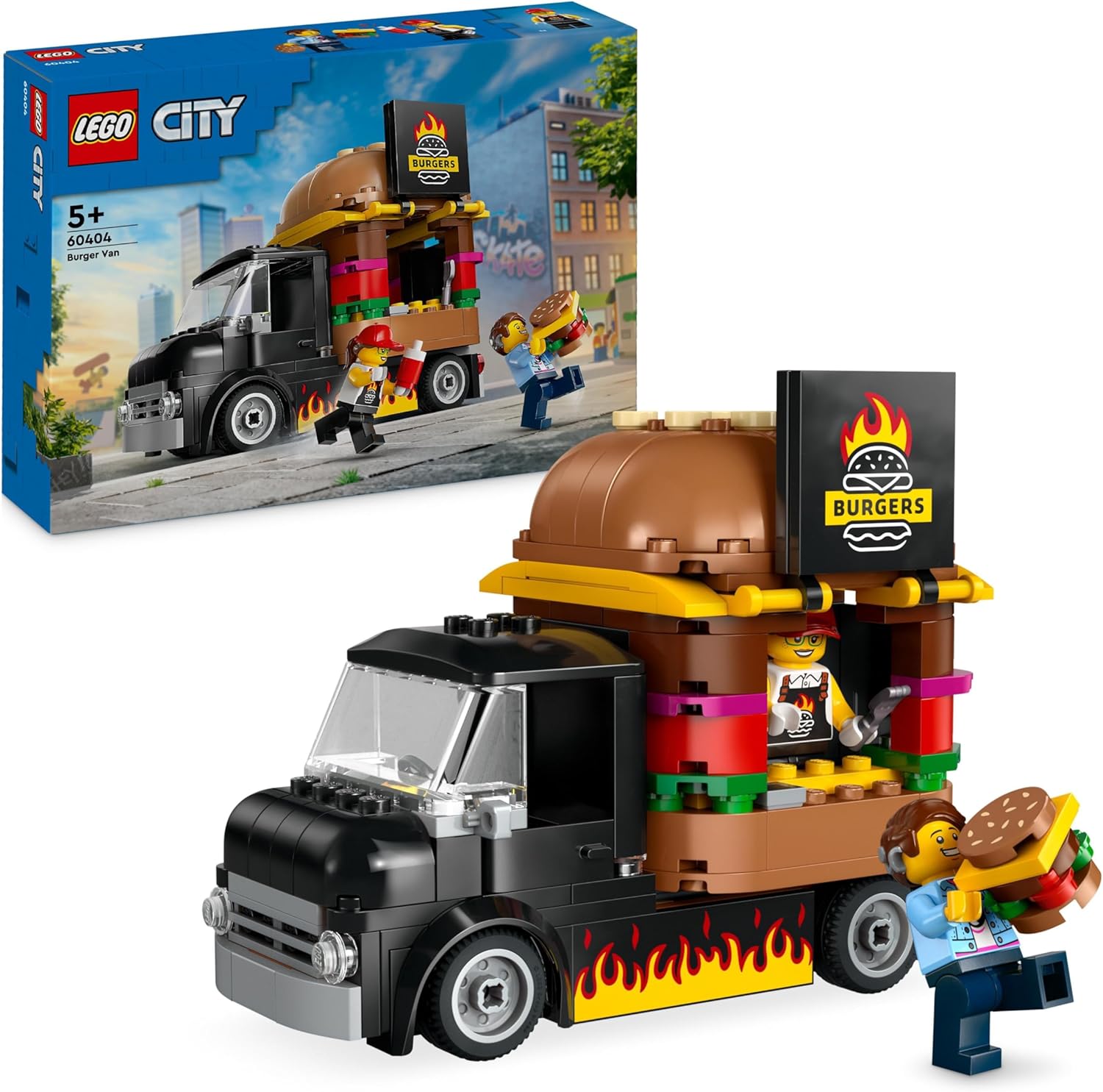 LEGO 60404 FURGONE DEGLI HAMBURGER CITY