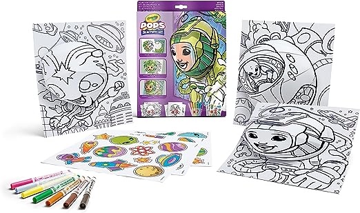 CRAYOLA 042806 SET ATTIVITA' POPS SPAZIO