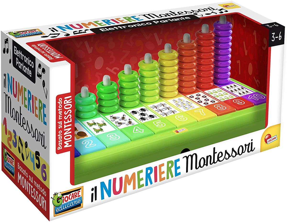 LISCIANI 88621 MONTESSORI IN NUMERIERE ELETTRONICO