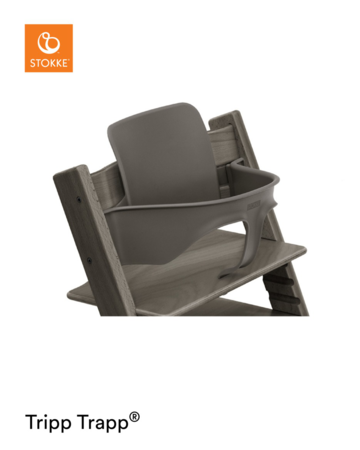 STOKKE TRIPP TRAPP BABY SET HAZY GREY 159318