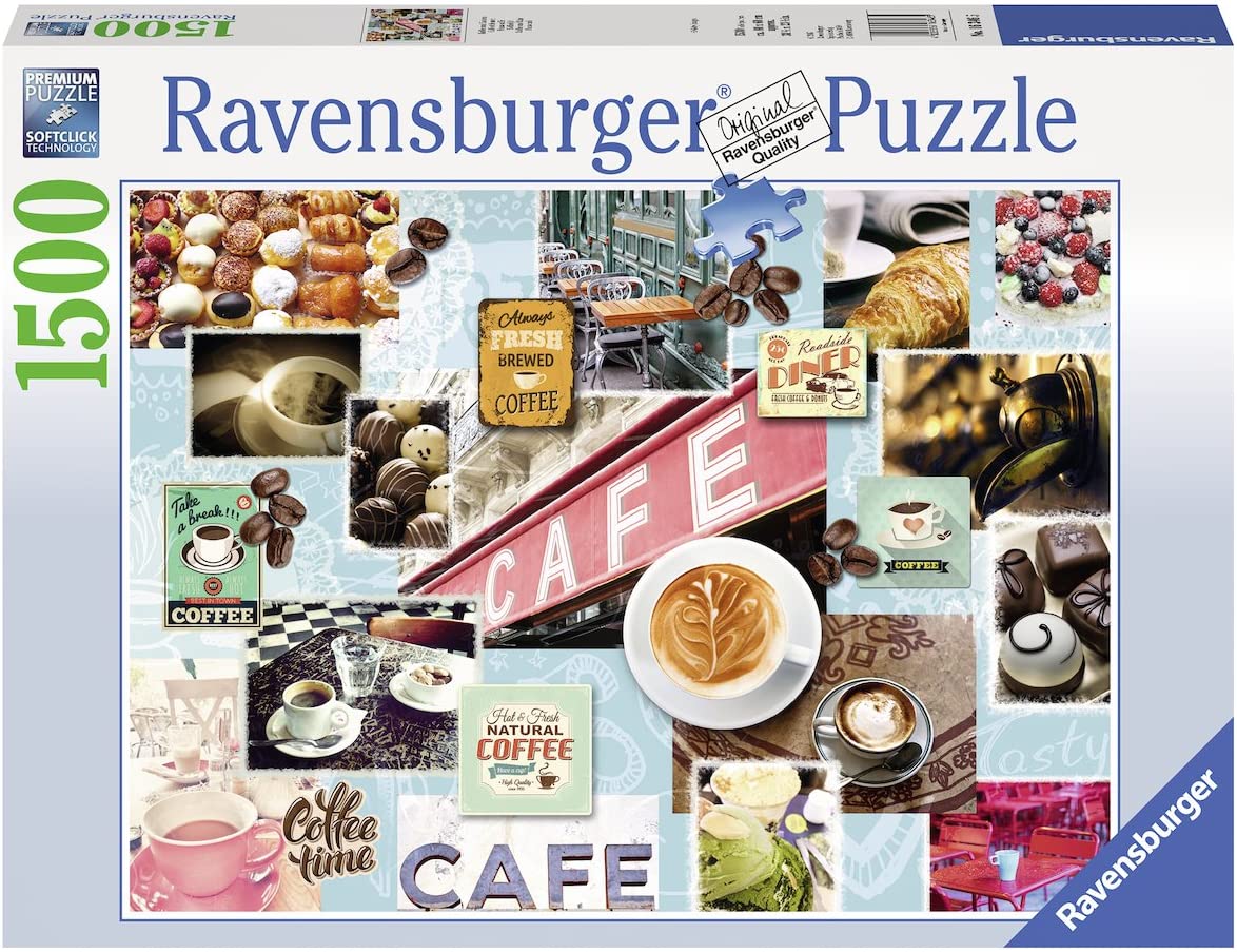 RAVENSBURGER 16346 PUZZLE DA 1500 PZ. PAUSA CAFFE'