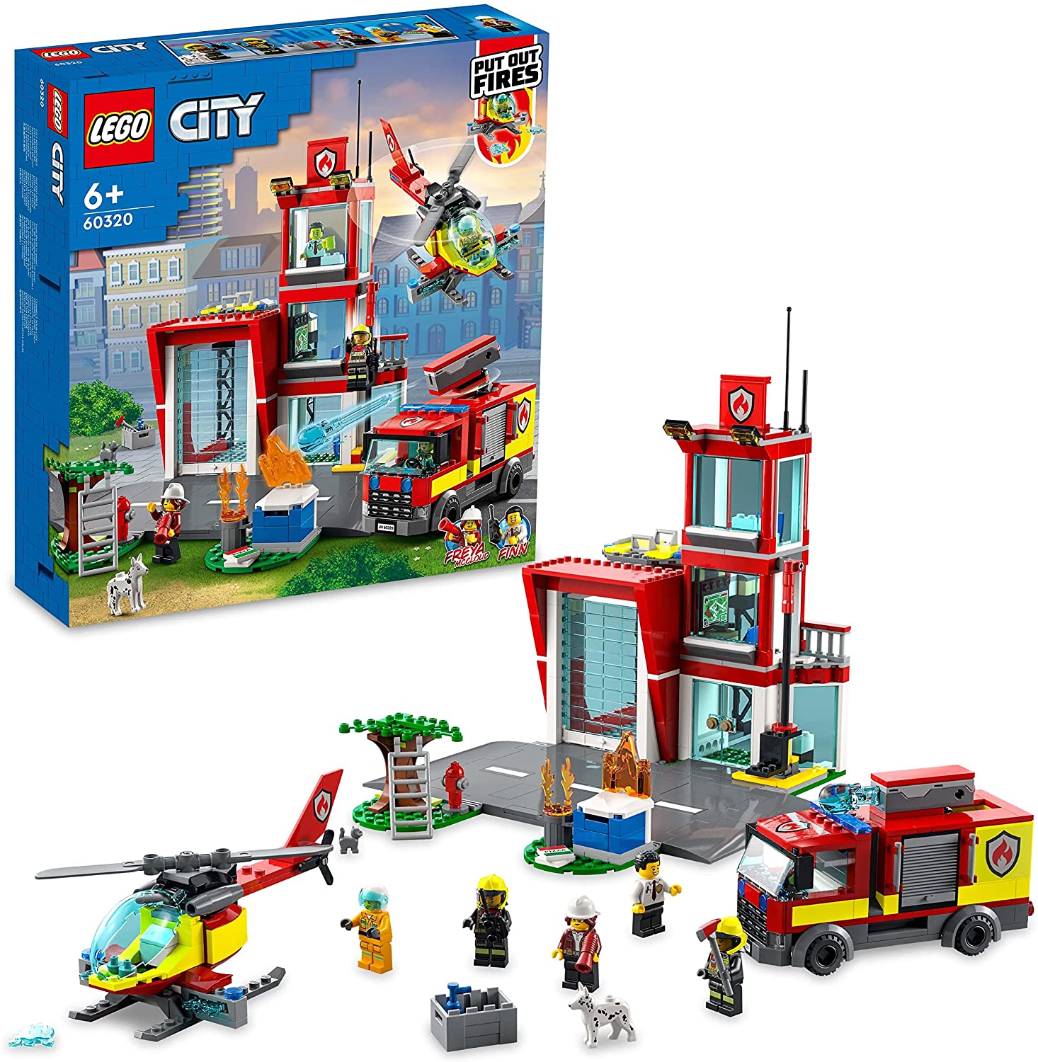 LEGO 60320 CASERMA DEI POMPIERI CITY