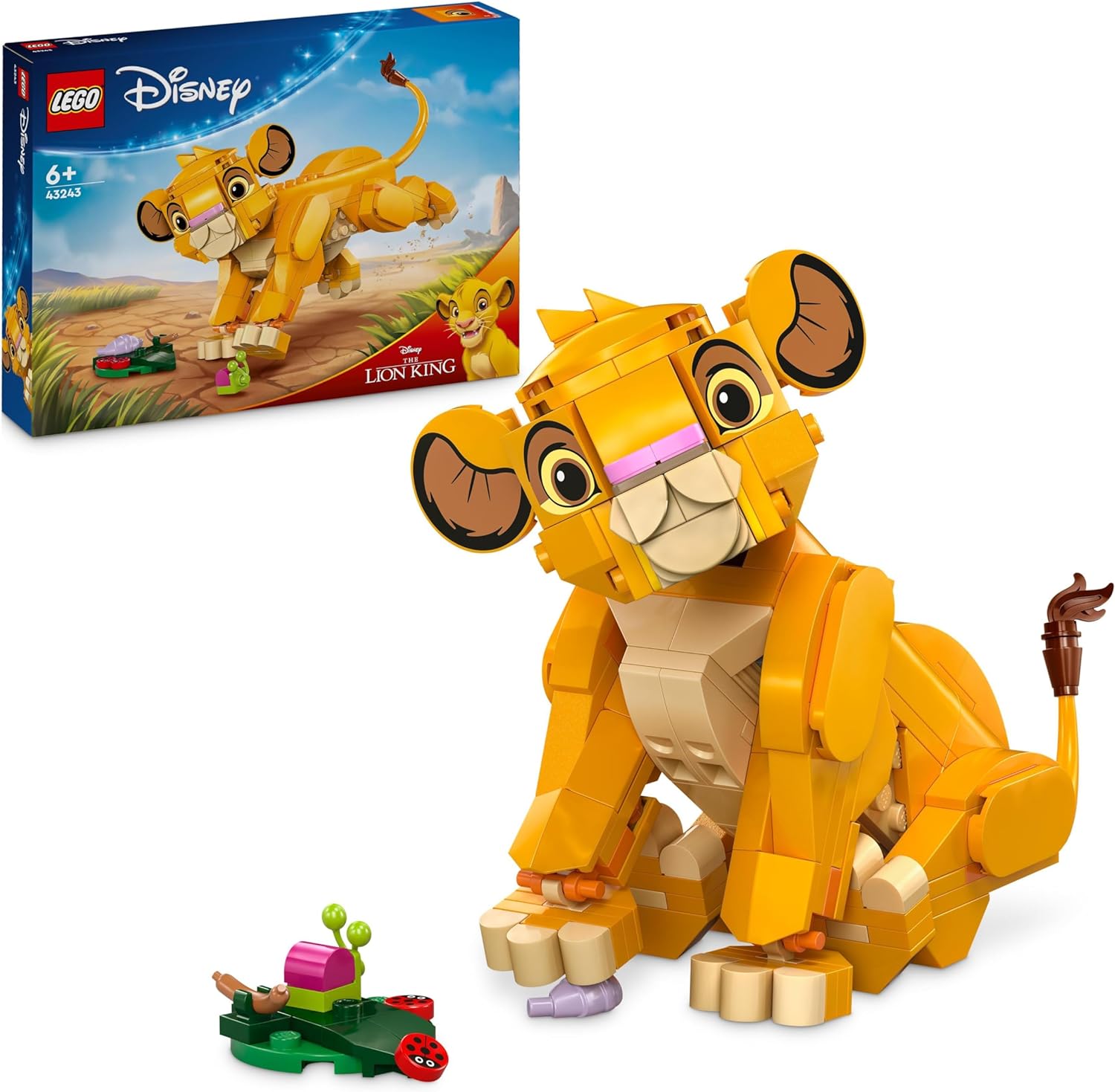 LEGO 43243 SIMBA IL CUCCIOLO DEL RE LEONE DISNEY