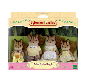 SYLVANIAN FAMILIES 4172 FAMIGLIA SCOIATTOLI CHIARI