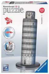 RAVENSBURGER 12557 PUZZLE 3D TORRE DI PISA