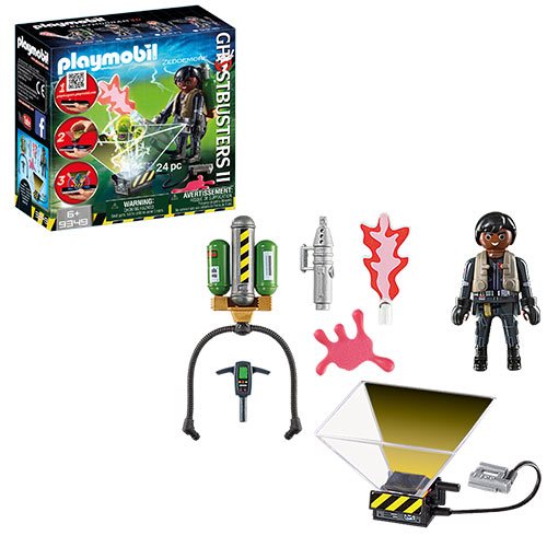 PLAYMOBIL 9349 GHOSTBUSTER WINSTON ZEDDEMORE