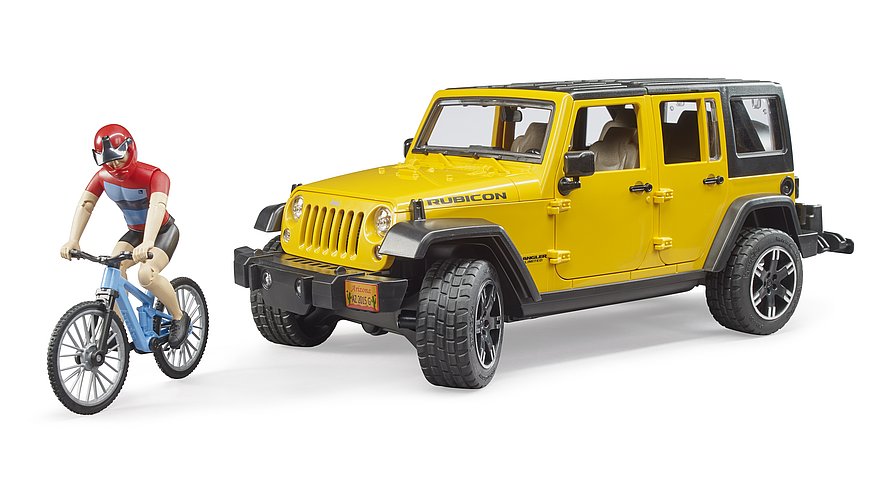 BRUDER 02543 JEEP WRANGLER RUBICON UNLIMITED