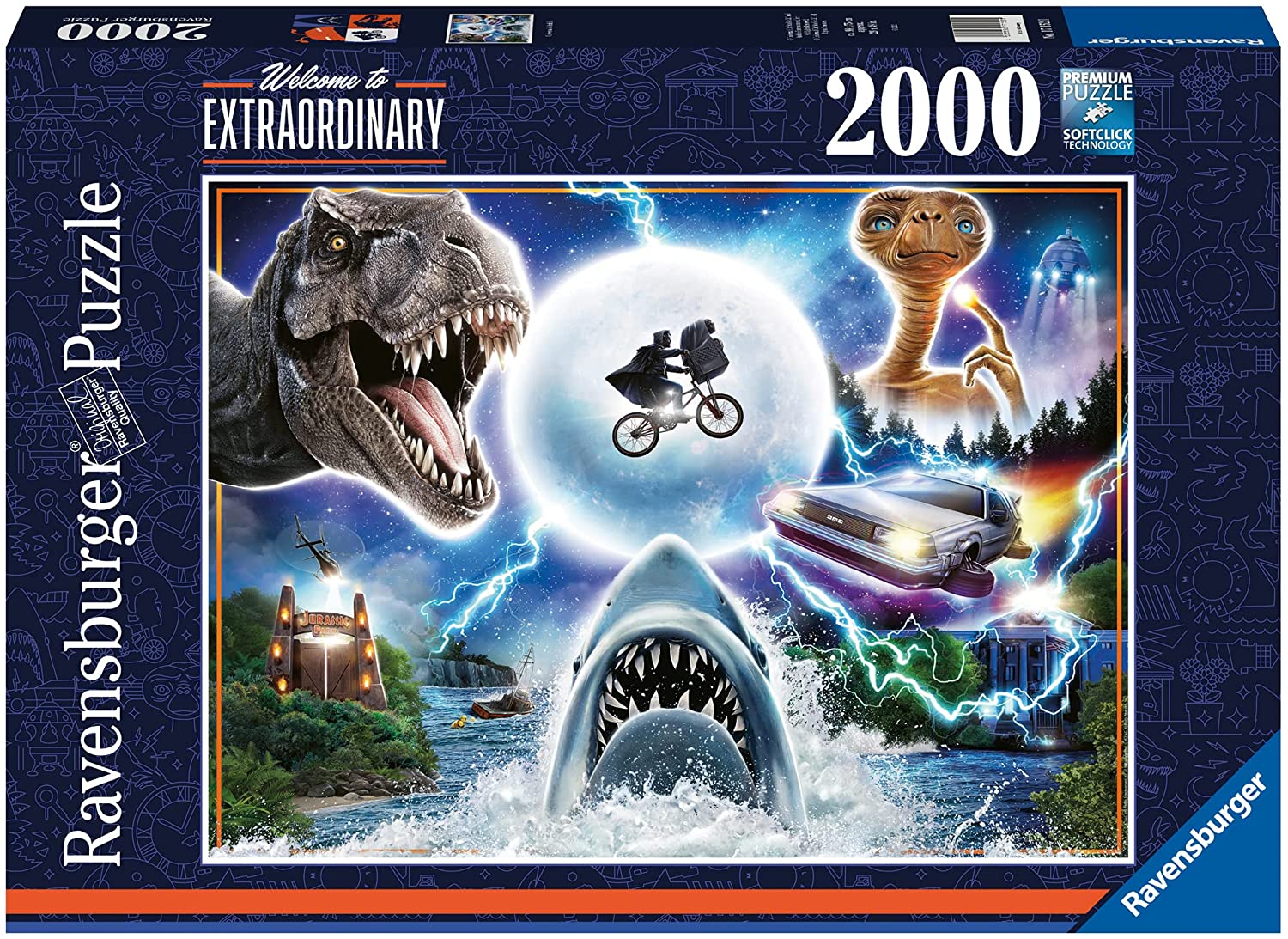 RAVENSBURGER 17152 PUZZLE DA 2000 PZ. UNIVERSAL AMBLIN