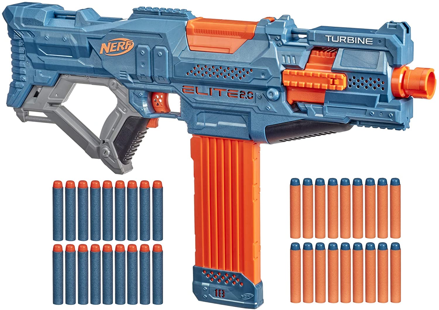 HASBRO E9481EU4 NERF ELITE 2.0 TURBINE CS 18