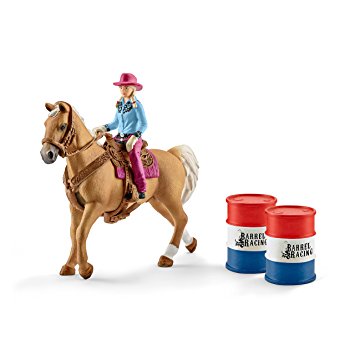 SCHLEICH 2541417 CAVALLO DA RODEO CON COWGIRL