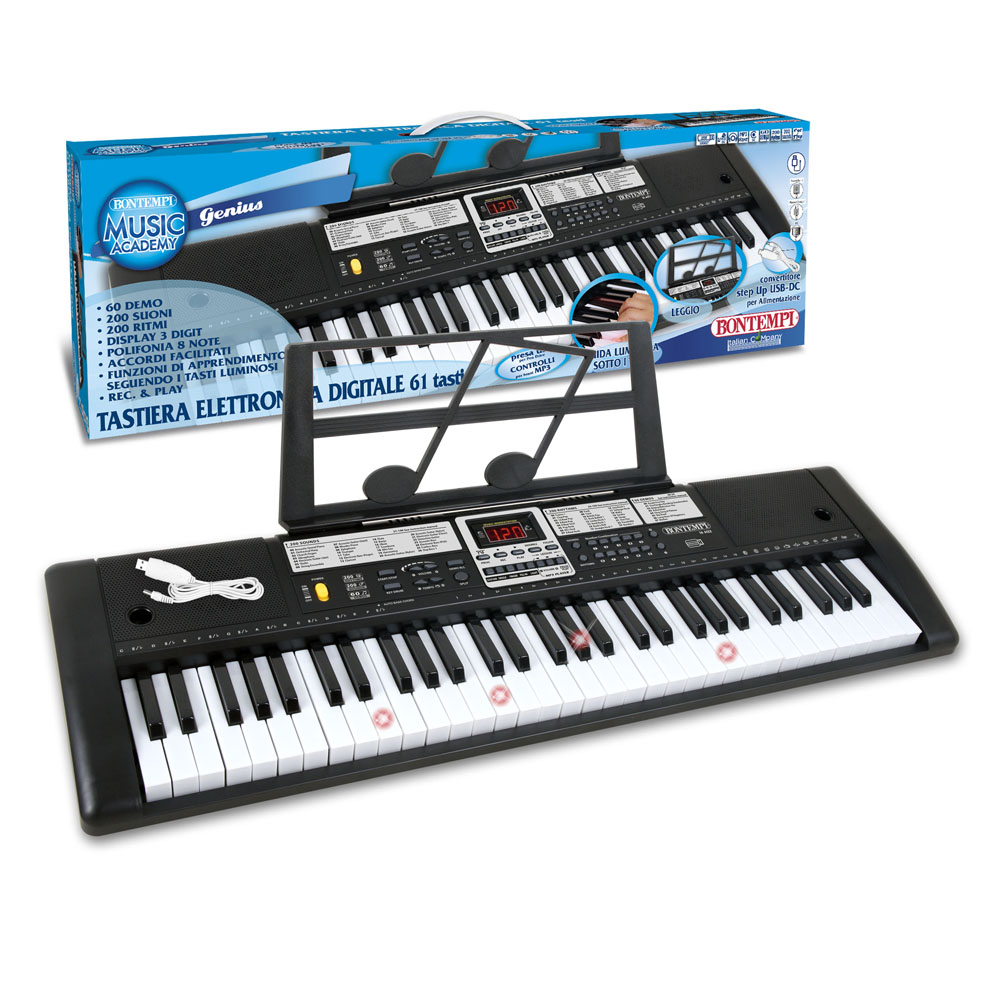 Bontempi keyboard gt790 49 toetsen - speelgoed kopen? | Korting tot 39