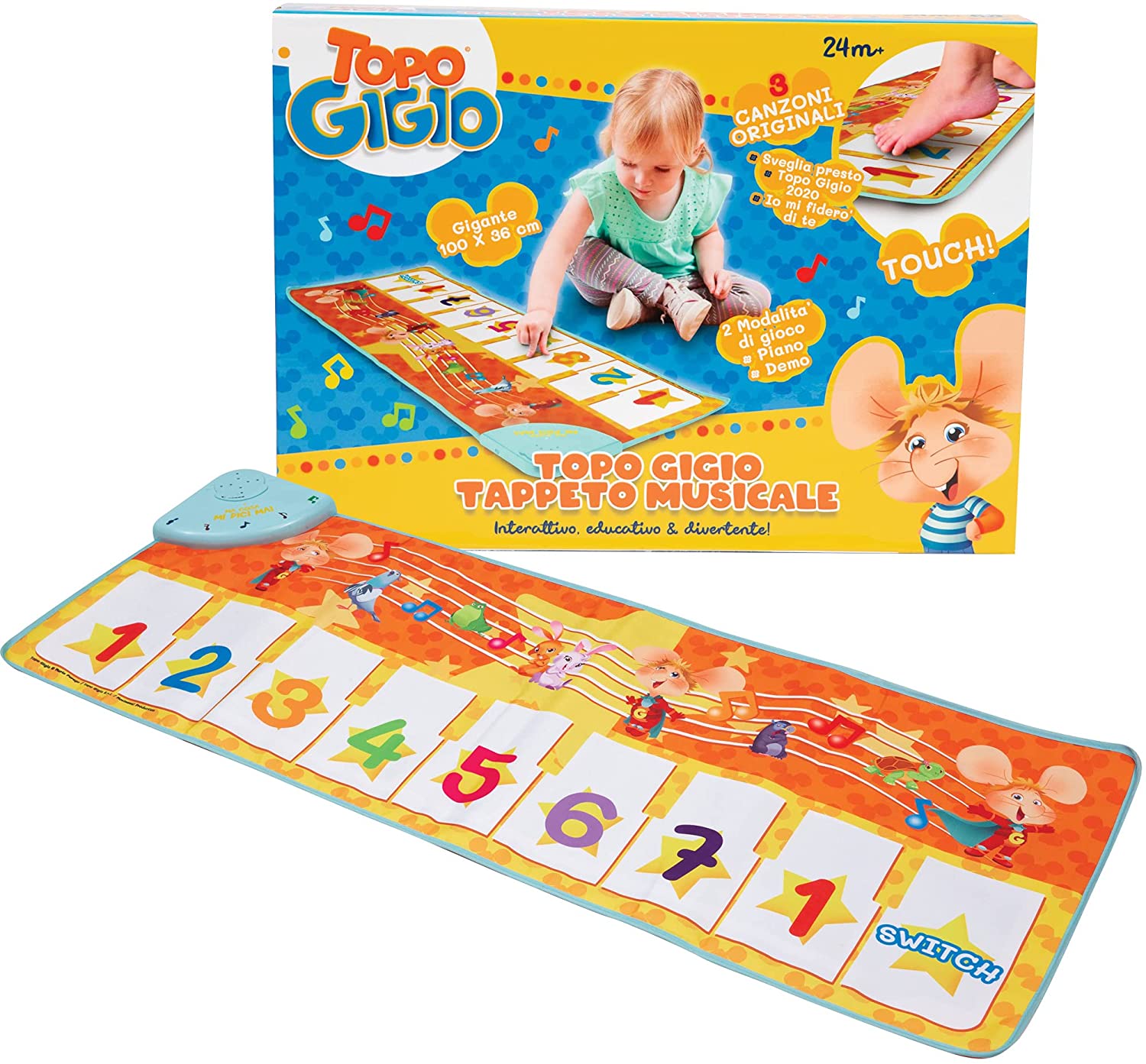 GIOCHI PREZIOSI TPG30000 TOPO GIGIO TAPPETO MUSICALE