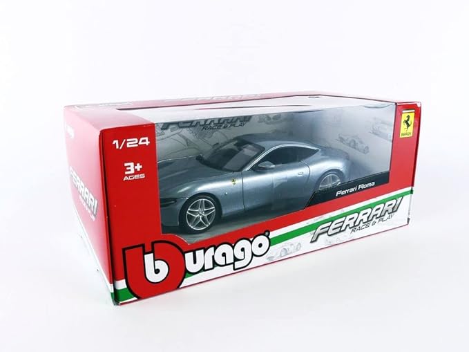 BURAGO 26029 FERRARI ROMA SCALA 1/24 GRIGIA