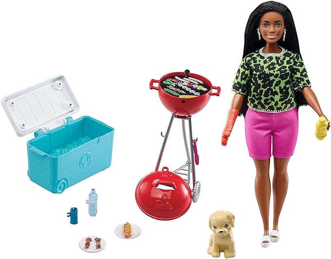 MATTEL GRG76 BARBIE MINI PLAYSET BARBECUE