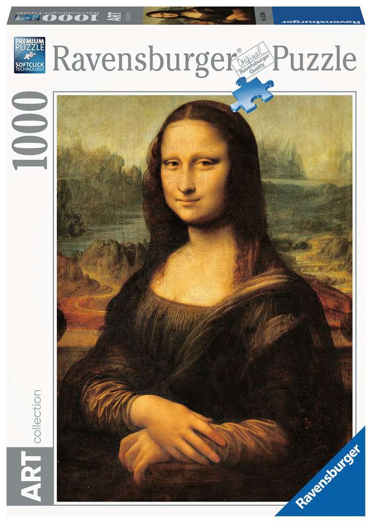 RAVENSBURGER 15296 PUZZLE DA 1000 PZ. MONA LISA