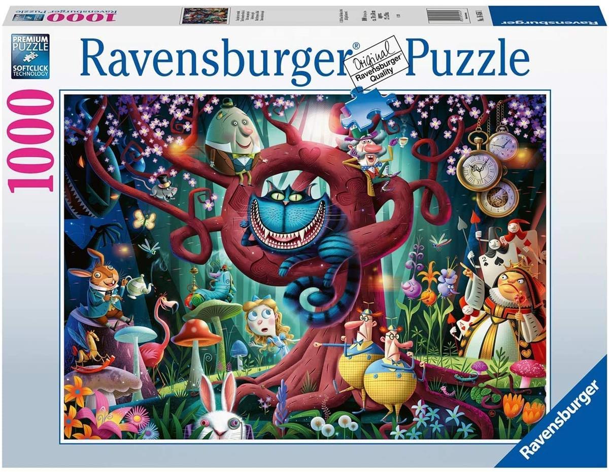 RAVENSBURGER 16456 PUZZLE DA 1000 PZ. TUTTI SONO PAZZI QUI