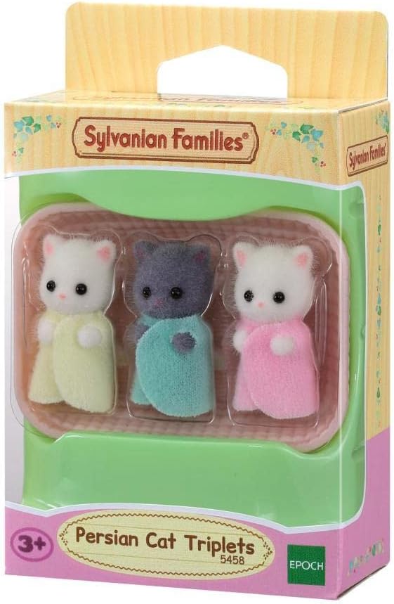 SYLVANIAN FAMILIES 5458 TRIGEMINI GATTO PERSIANO