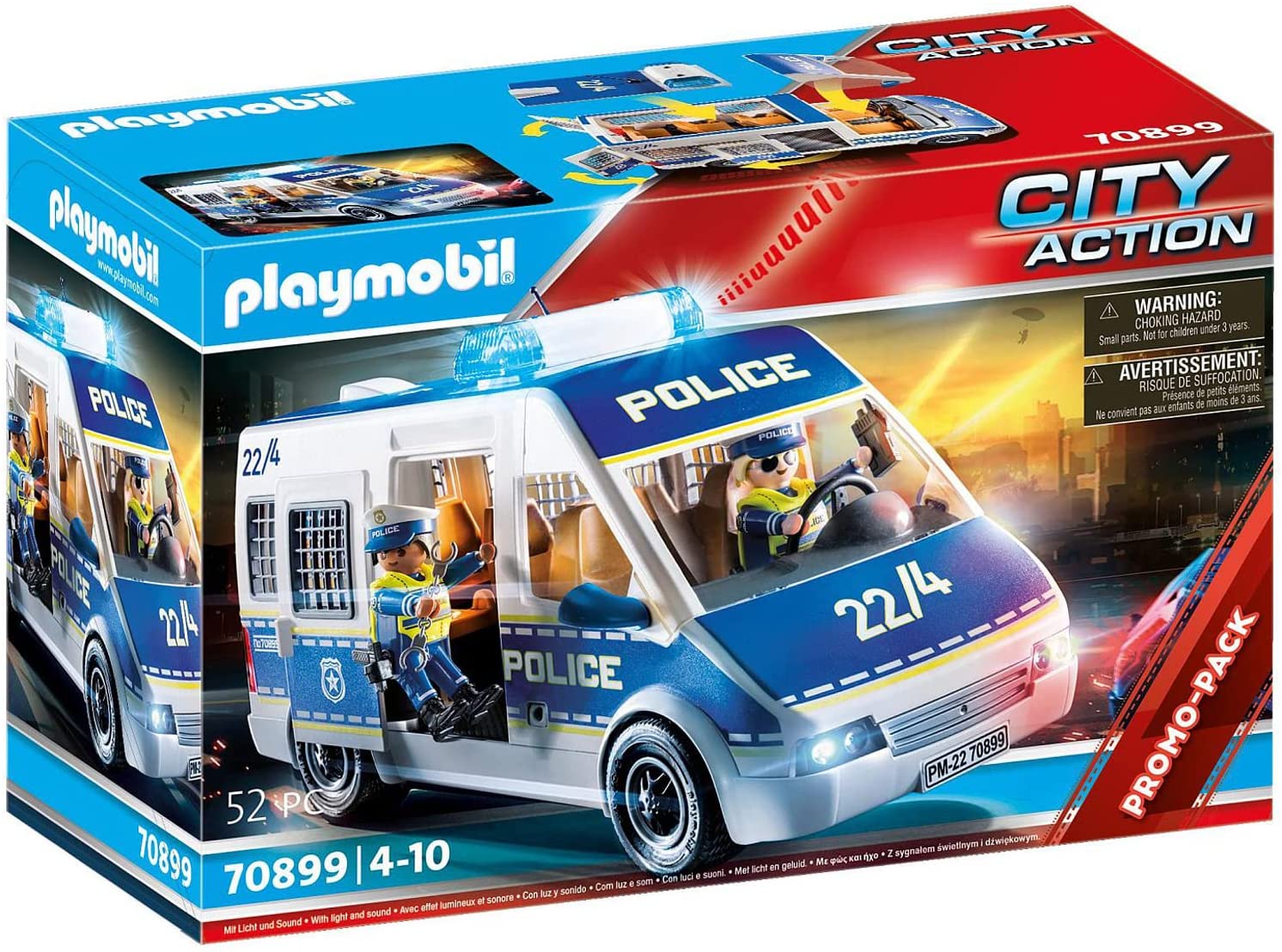 PLAYMOBIL 70899 FURGONE DELLA POLIZIA