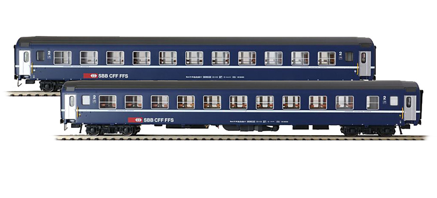 LS MODEL 47323 SET 2 CARROZZE SBB