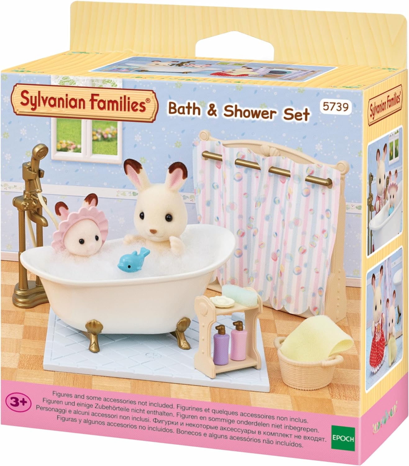 SYLVANIAN FAMILIES 5739 SET VASCA E DOCCIA