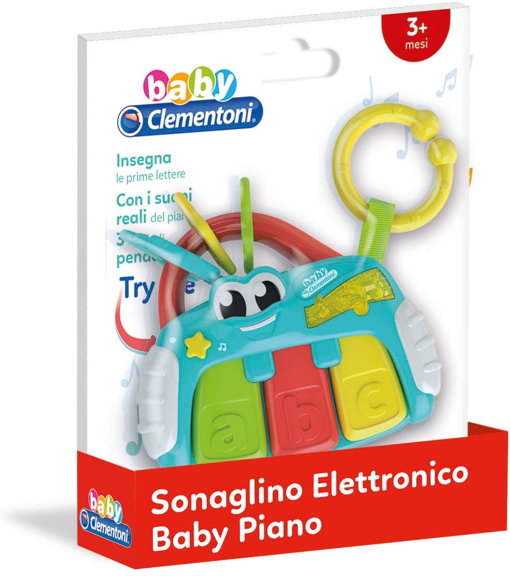 CLEMENTONI 17221 SONAGLIO ELETTRONICO BABY PIANO