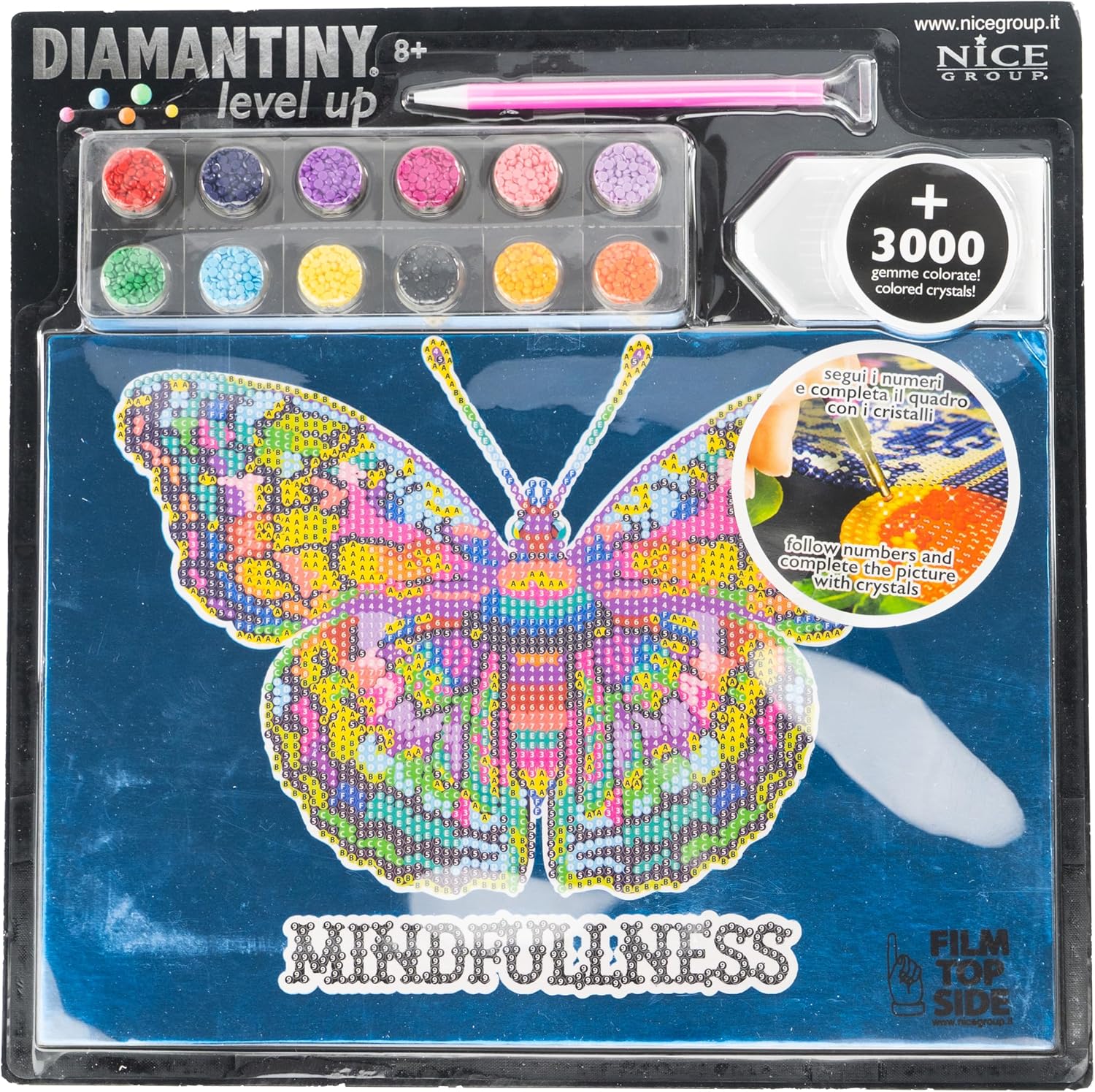 NICE 96011 DIAMANTINY LEVEL UP POP BUTTERFLY