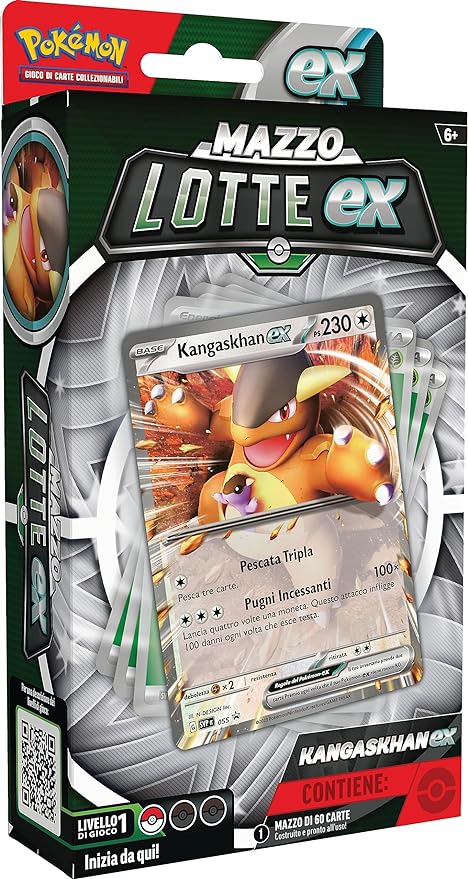 GAMEVISION PK60302 POKEMON MAZZO LOTTE EX KANGASKHAN