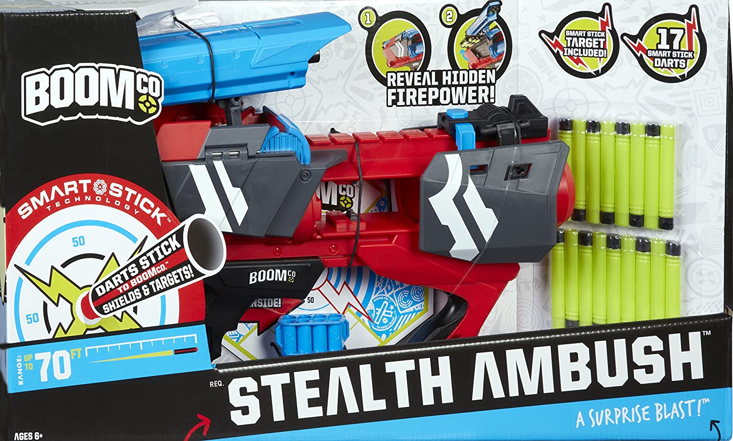 MATTEL CBP42 BOOMCO STEALTH AMBUSH BLASTE