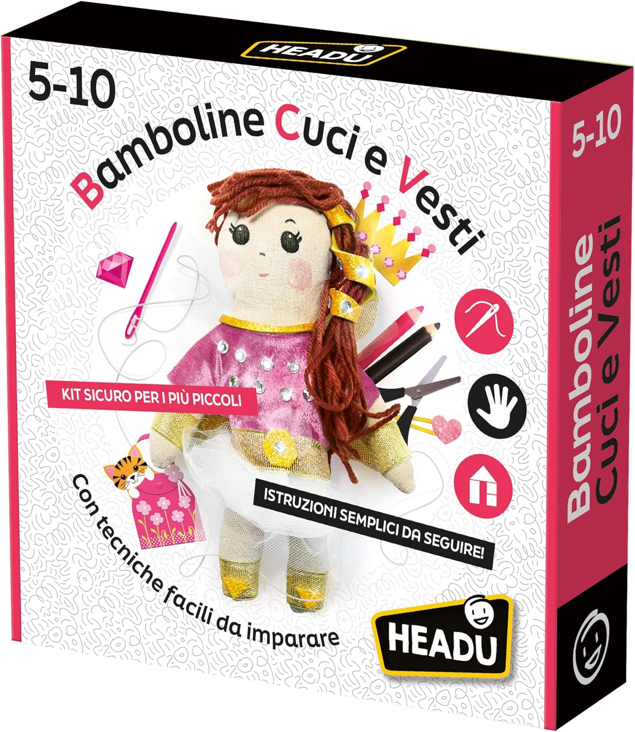 HEADU IT56918 BAMBOLINE CUCI E VESTI
